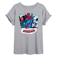 thumbnail image 1 of Marvel Your Friendly Neighborhood Spider-Man - Spider Suits - Women's Oversized Graphic T-Shirt, 1 of 5