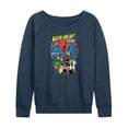 thumbnail image 1 of Marvel Your Friendly Neighborhood Spider-Man - Web Head - Women's French Terry Pullover Sweatshirt, 1 of 5