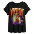 thumbnail image 1 of Marvel - Zombie Wolverine  - Juniors Oversized Graphic T-Shirt, 1 of 4