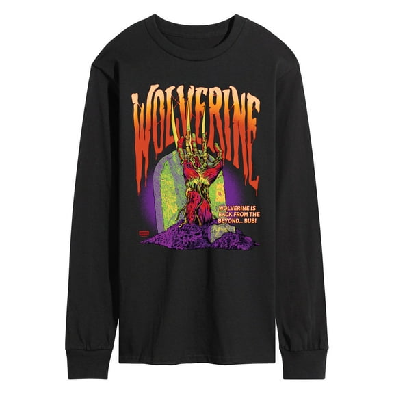 Marvel - Zombie Wolverine  - Men's Long Sleeve Graphic T-Shirt