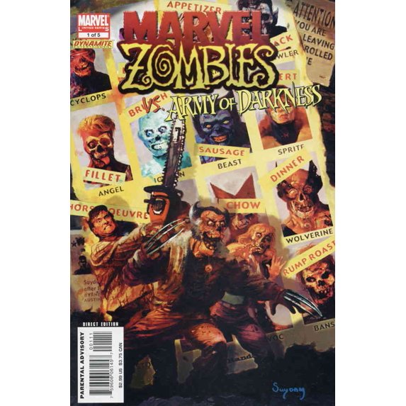 Marvel Zombies/Army of Darkness #1 VF ; Marvel Comic Book