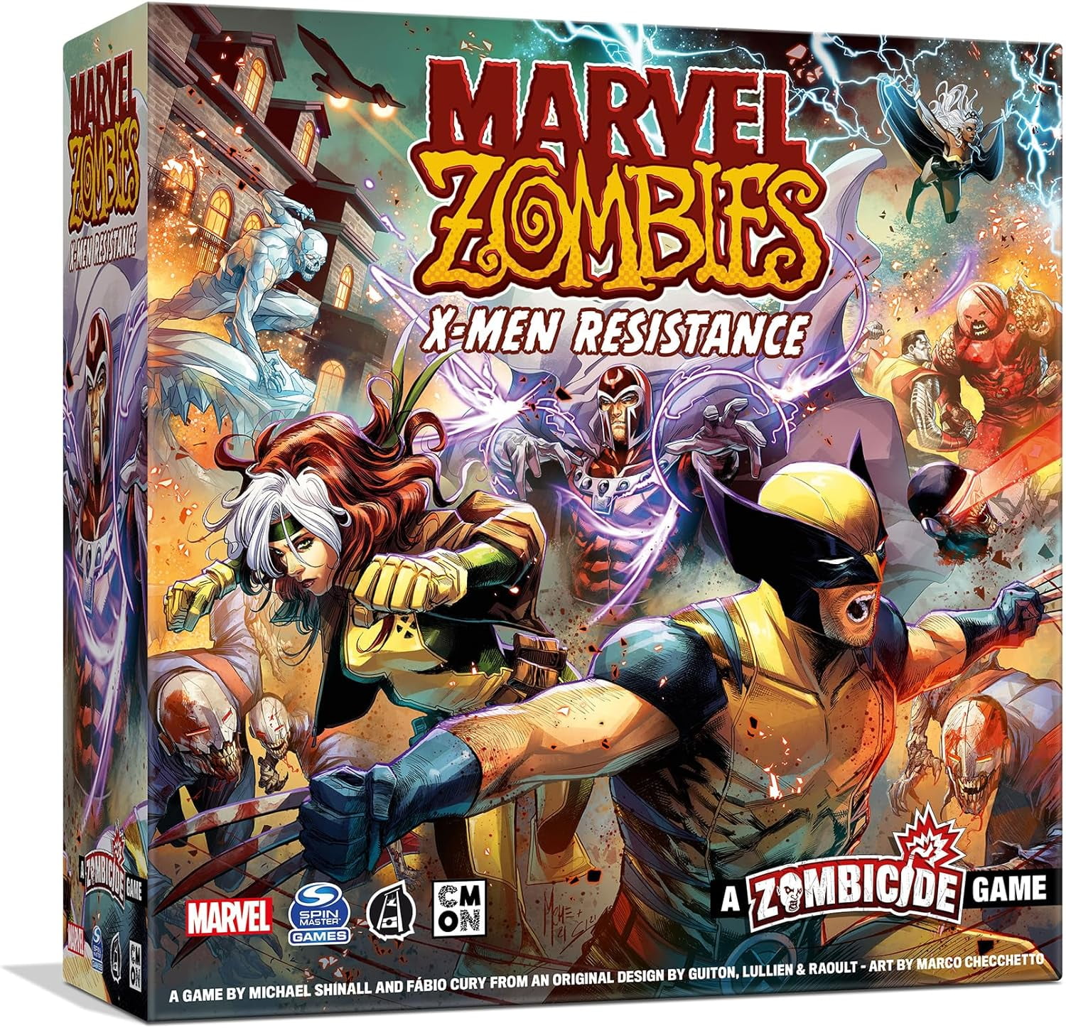 CMON Marvel Zombies Cooperative Board Game, X-Men Resistance Core