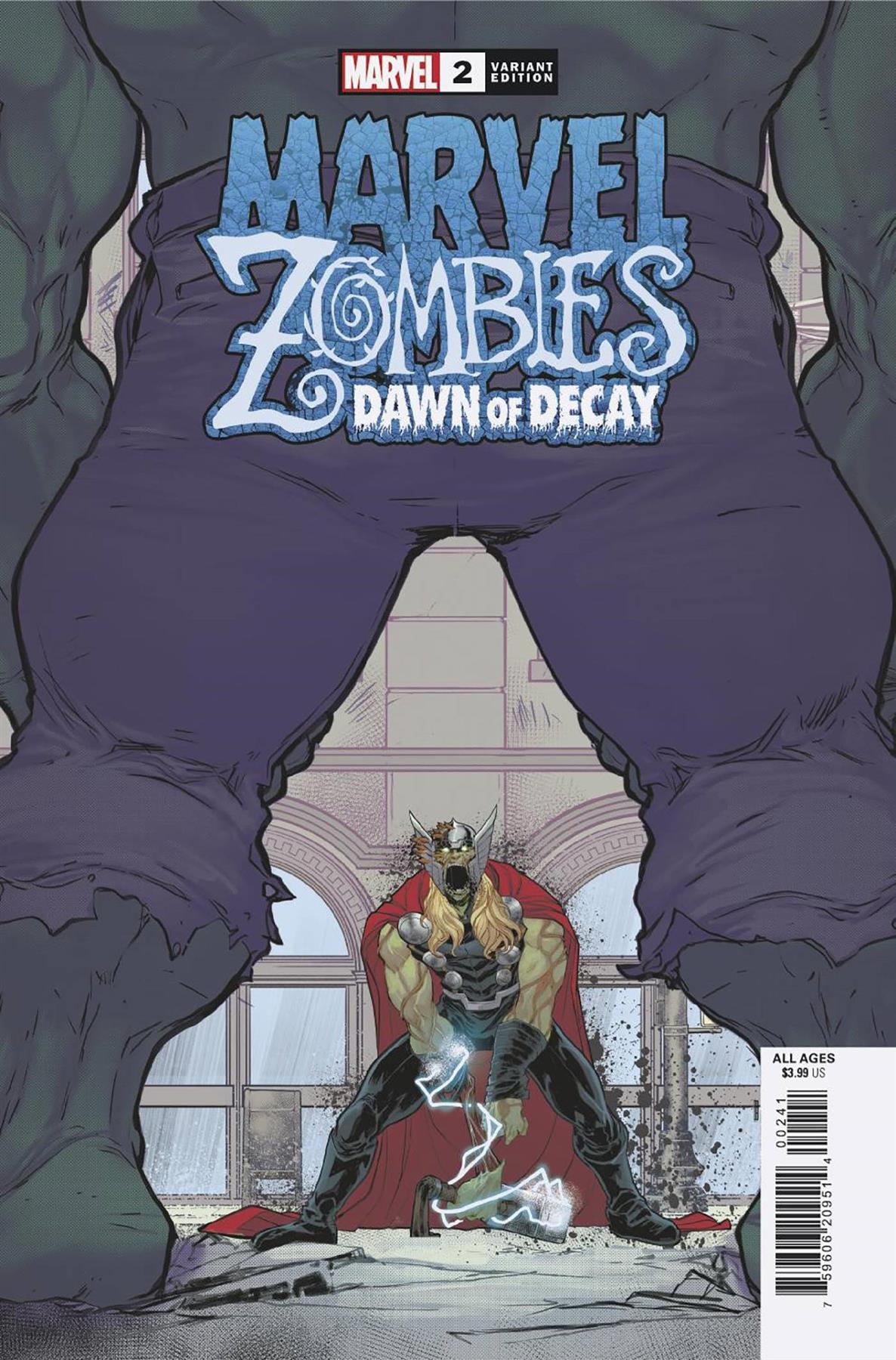 Marvel Zombies Dawn Of Decay #2 Tbd Artist Var Marvel Prh Comic Book ...