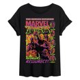 thumbnail image 1 of Marvel - Zombies  - Juniors Oversized Graphic T-Shirt, 1 of 4