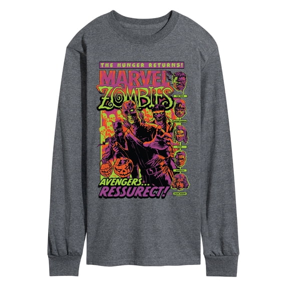 Marvel - Zombies - Men's Long Sleeve Graphic T-Shirt