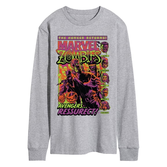 Marvel - Zombies  - Men's Long Sleeve Graphic T-Shirt