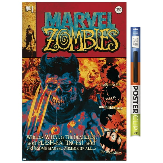 Marvel Zombies - Most Gruesome Marvel Zombie Of All Wall Poster, 22.375" x 34"