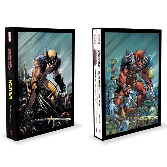 Marvel's Deadpool and Wolverine: The Illustrated History Box Set, (Hardcover)