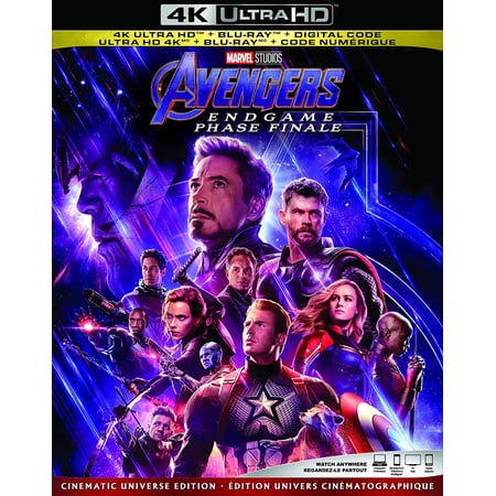 Avengers: Endgame [4K Ultra HD + Blu-ray + Digital] (Bilingual)