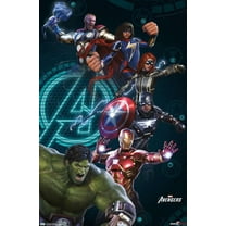 Marvel's Avengers - Group Wall Poster, 22.375" x 34"