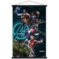 thumbnail image 1 of Marvel's Avengers - Group Wall Poster with Wooden Magnetic Frame, 22.375" x 34", 1 of 3