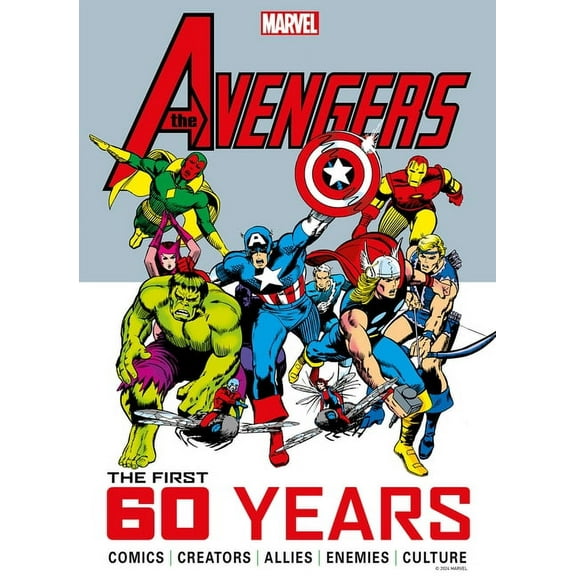 Marvel Marvel's Avengers: The First 60 Years, (Hardcover)