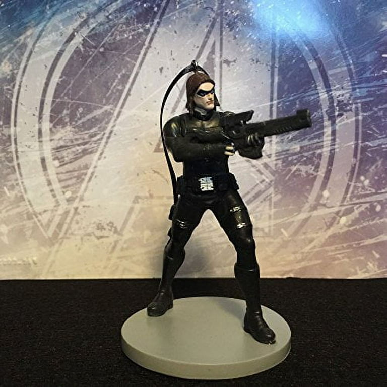 Marvel s Avengers Winter Soldier Bucky Civil War PVC Christmas Tree Ornament Figurine Doll Toy