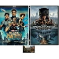 thumbnail image 1 of Marvel's BLACK PANTHER & WAKANDA FOREVER DOUBLE FEATURE 2 DVD Movie Set Includes Wakanda Art Card, 1 of 4