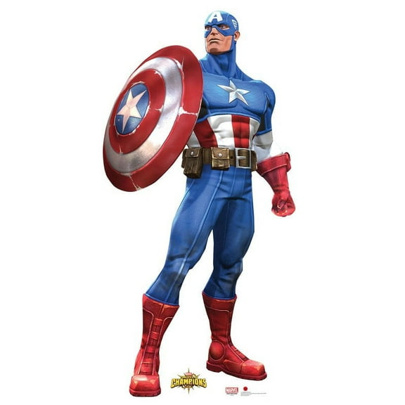 Marvel's Captain America Cardboard Stand-Up, 6ft