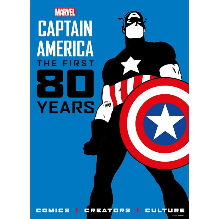 Marvel s Captain America The First 80 Years Hardcover Walmart