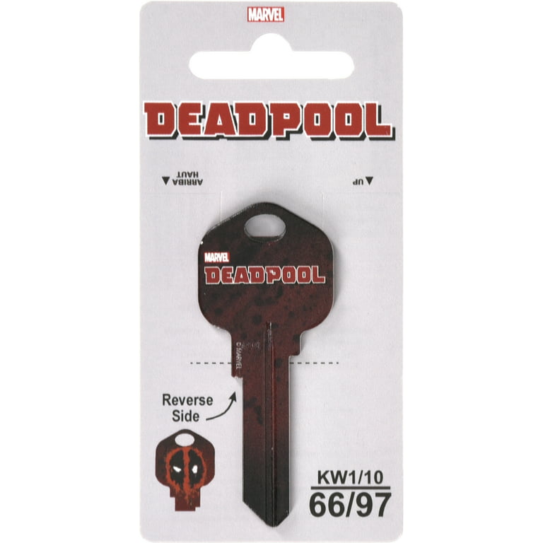 Marvel Comics porte-clés caoutchouc Deadpool Symbol 6 cm - N/A - Kiabi -  4.28€