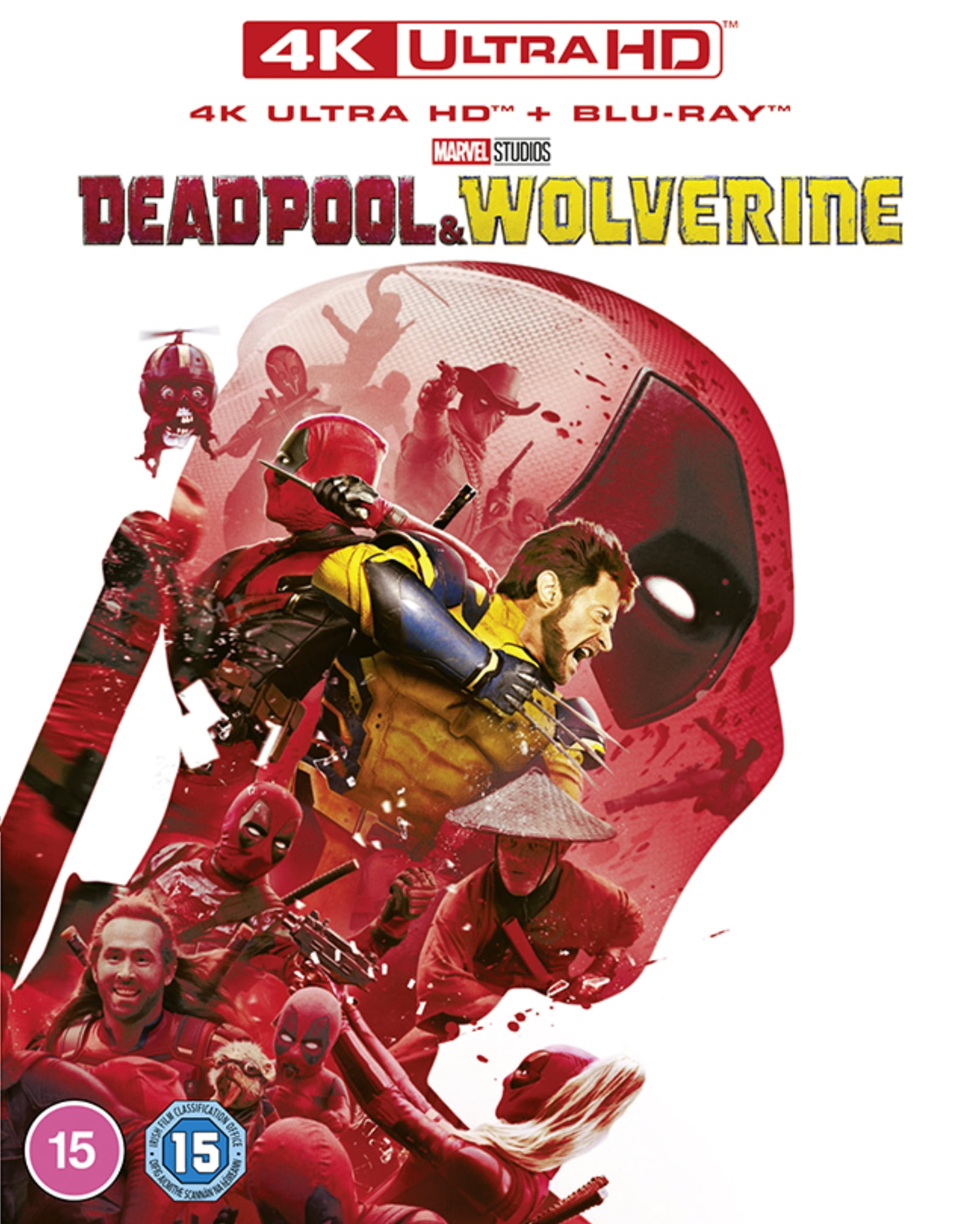 Marvel's Deadpool & Wolverine (4K Ultra HD) Emma Corrin Hugh Jackman Ryan Reynolds