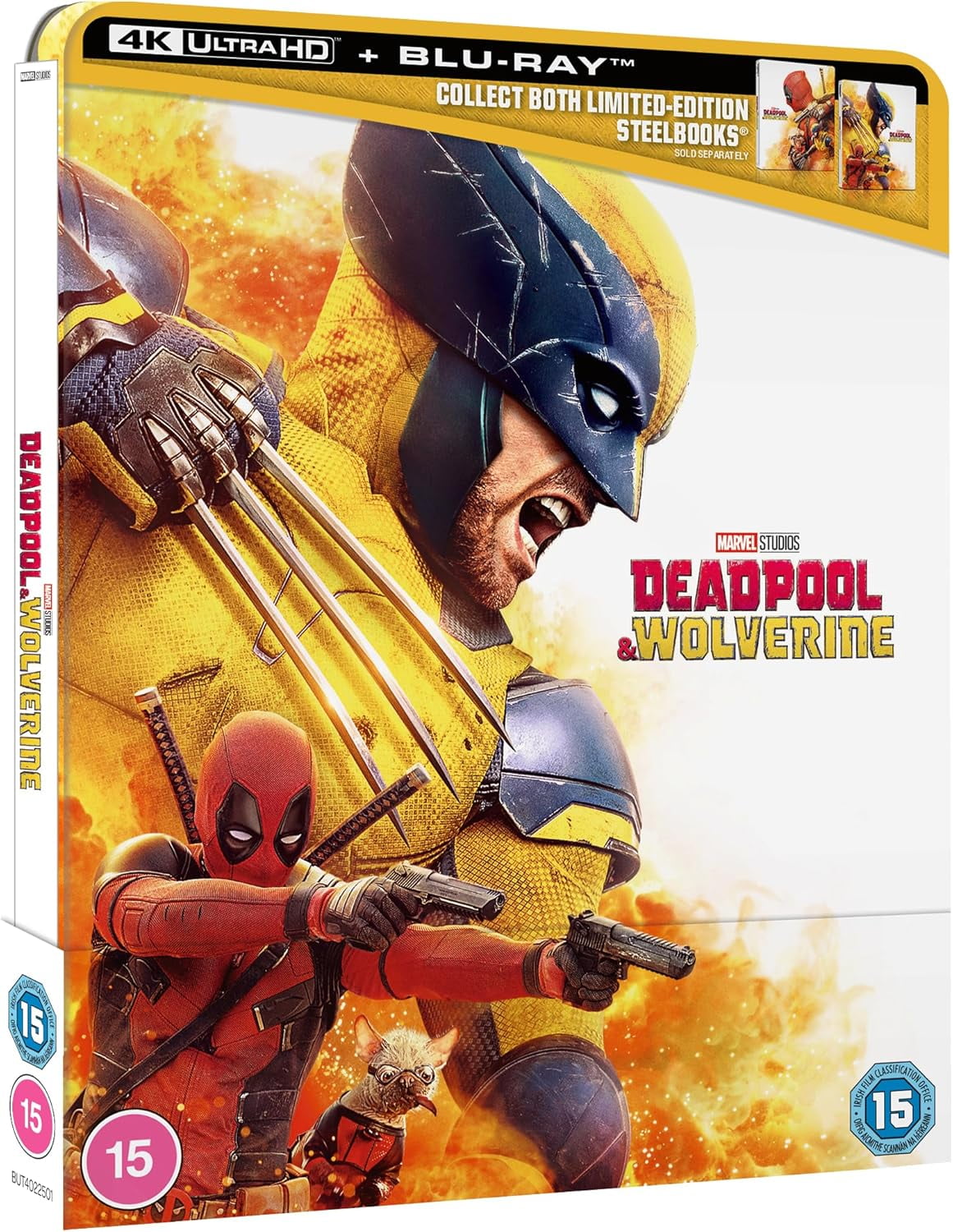 Marvel's Deadpool & Wolverine 4K UHD Steelbook (Wolverine) [Region Free] International Limited Edition