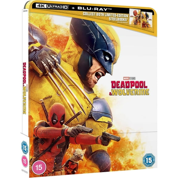 Marvel's Deadpool & Wolverine 4K UHD Steelbook (Wolverine) [Region Free] International Limited Edition