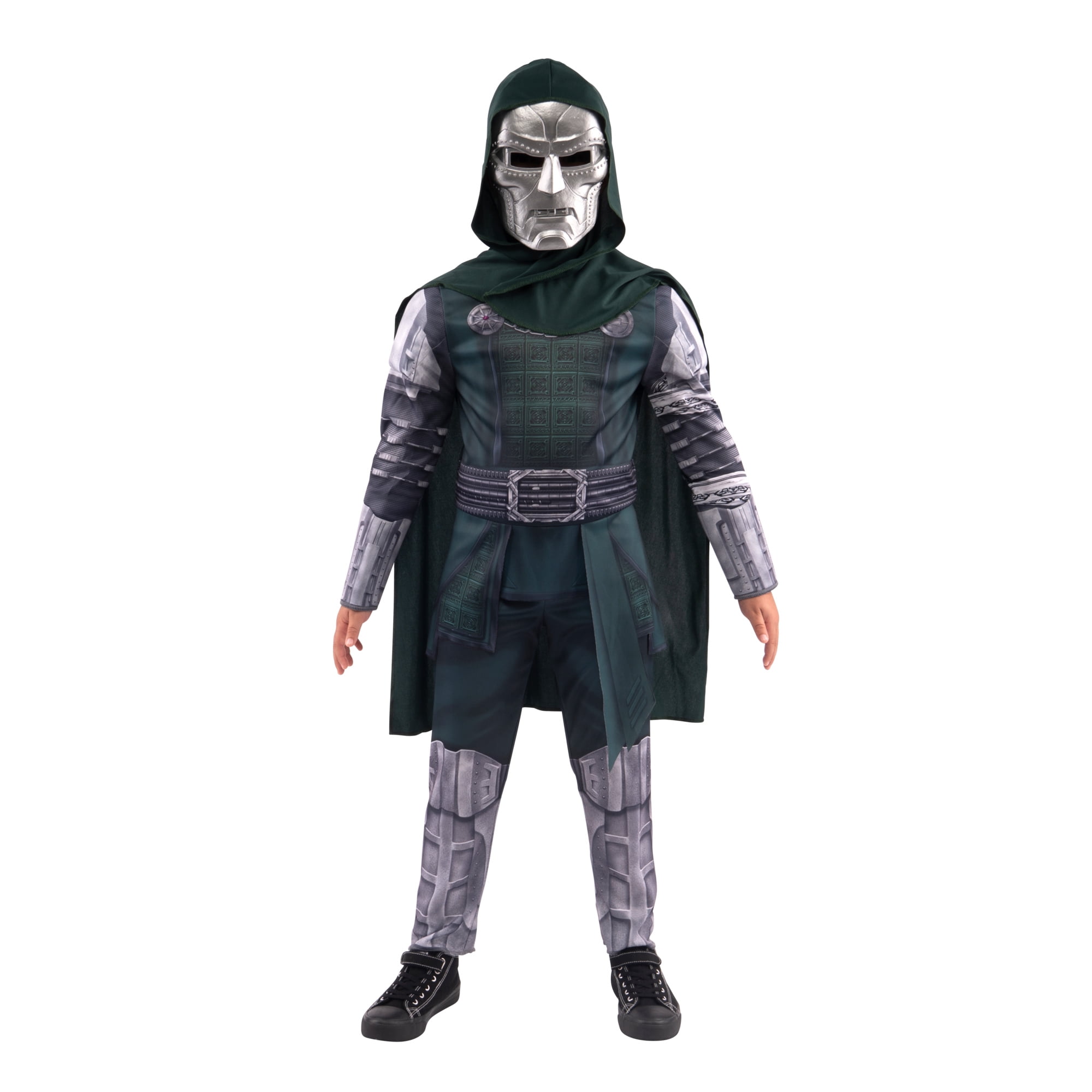 Marvel's Doctor Doom Halloween Costume for Children, Boy's Size L (10/12), by Jazwares