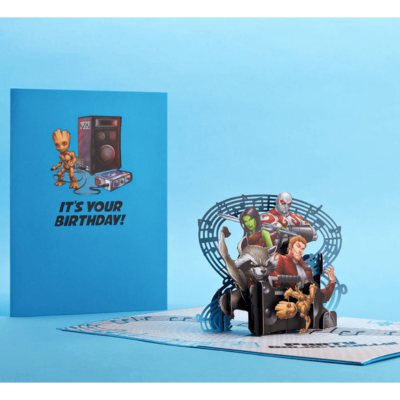 Marvel's Guardians of the Galaxy Galactic Birthday Pop-Up Lovepop Greeting Card