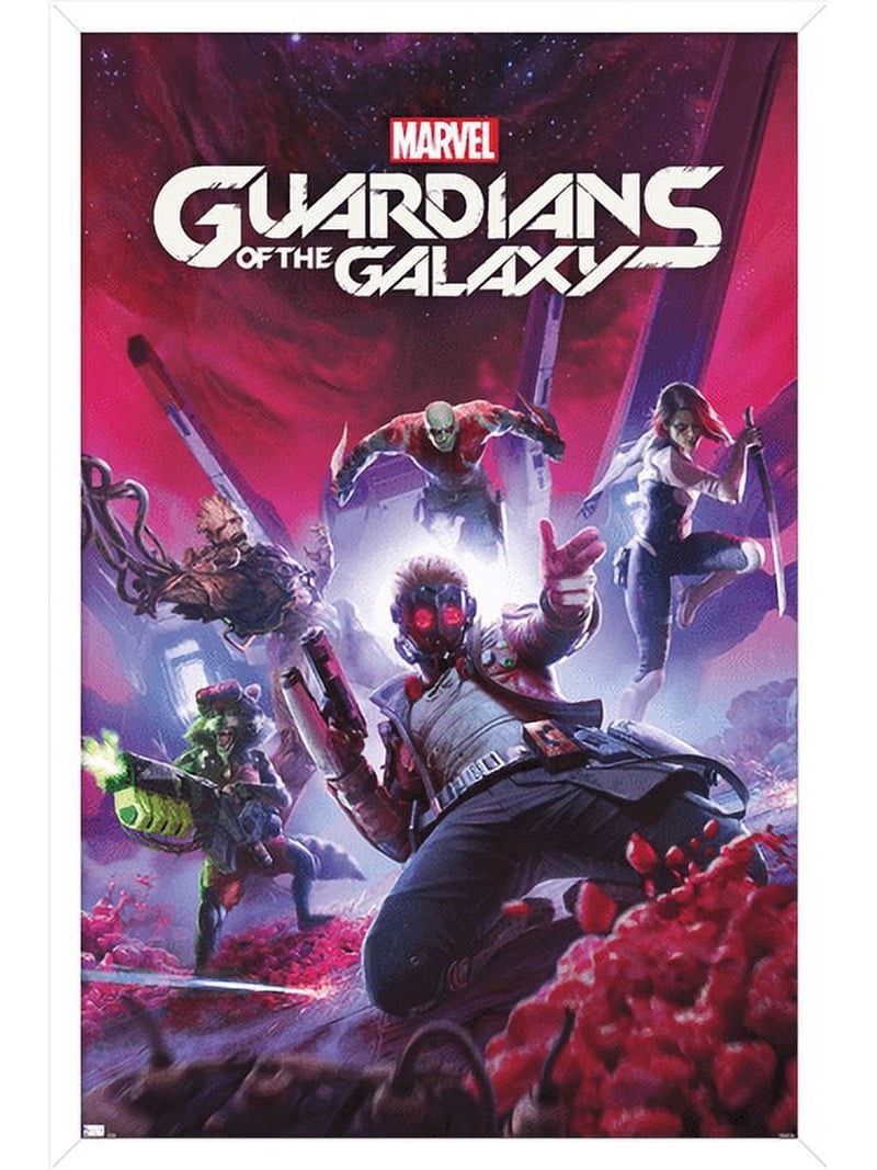Marvel's Guardians of the Galaxy Video Game - Key Art Wall Poster