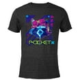 thumbnail image 1 of Marvel’s Guardians of the Galaxy Video Game Rocket Racoon - Short Sleeve Blended T-Shirt for Adults – Customized-Black, 1 of 5