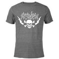 thumbnail image 1 of Marvel’s Guardians of the Galaxy Video Game Star-Lord Skull - Short Sleeve Blended T-Shirt for Adults – Customized-Dark Heather, 1 of 5