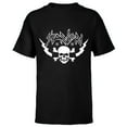 thumbnail image 1 of Marvel’s Guardians of the Galaxy Video Game Star-Lord Skull - Short Sleeve T-Shirt for Kids – Customized-Black, 1 of 5