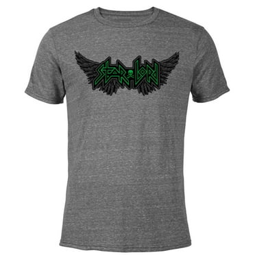 Marvel’s Guardians of the Galaxy Video Game Star-Lord Wings - Short Sleeve Blended T-Shirt for Adults – Customized-Dark Heather