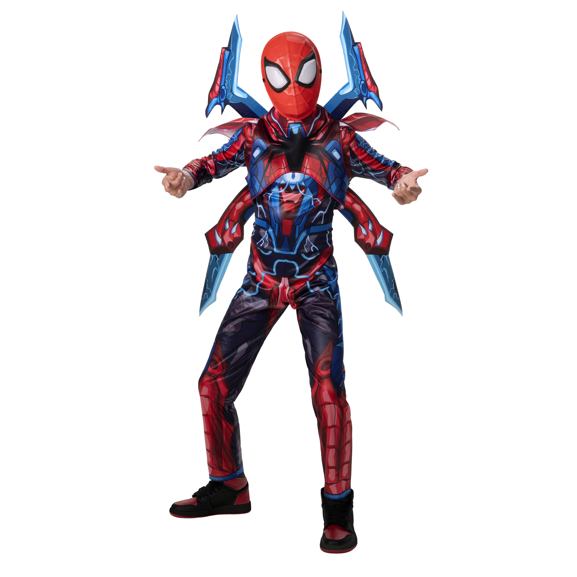 Marvel's Halloween Spider-Man Mech Strike Youth Costume Small Size 