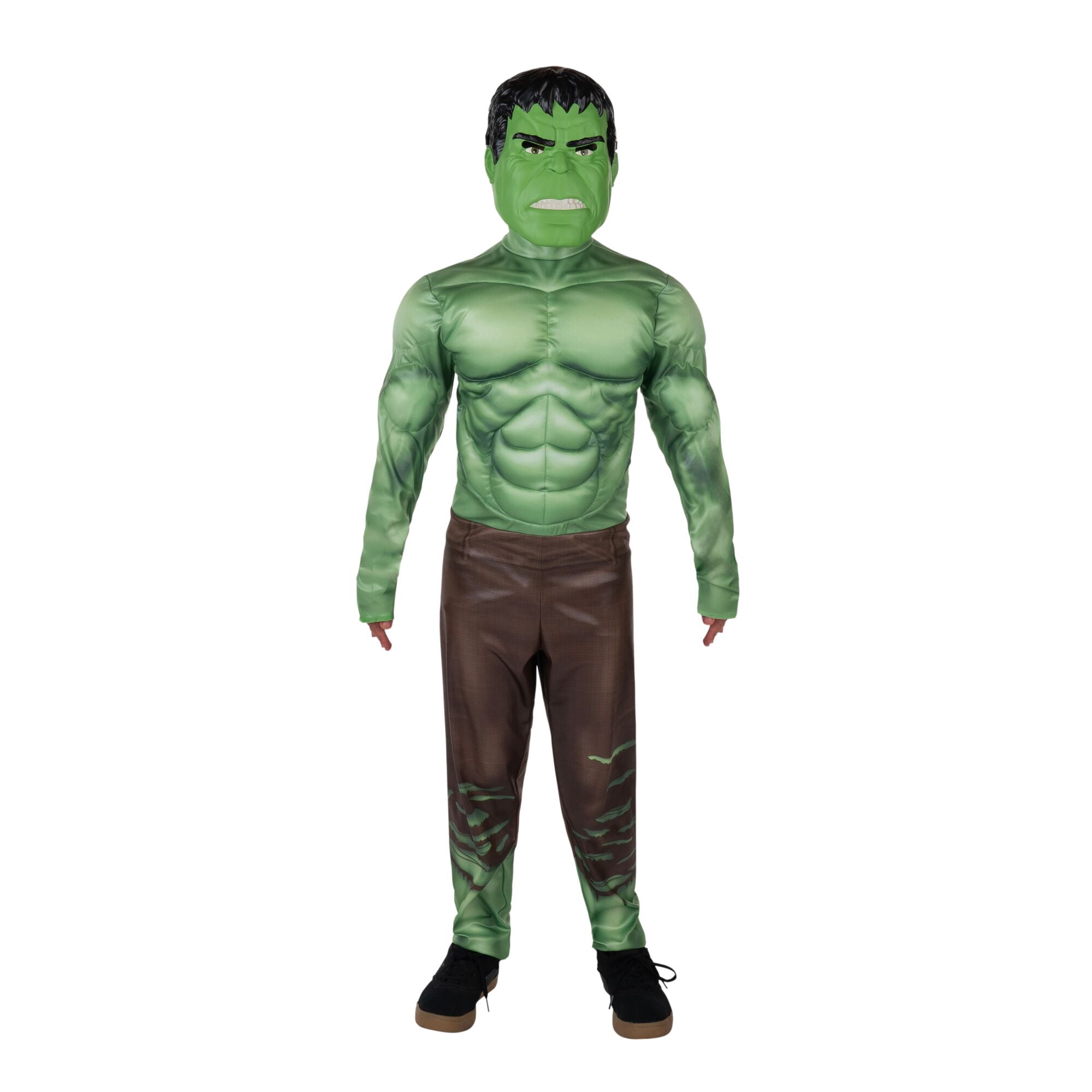 Marvel's Incredible Hulk Halloween Costume for Children, Boy's Size S (6/7), by Jazwares