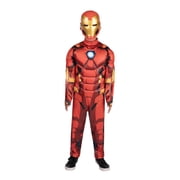Marvel's Iron Man Halloween Costume for Children, Boy's Size XS (4/5), by Jazwares