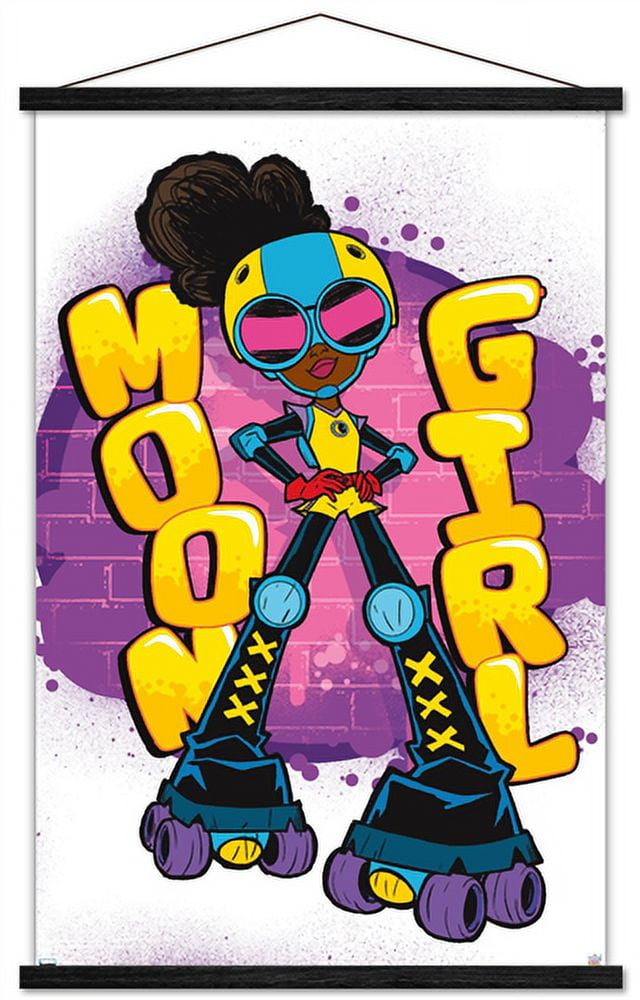 Marvel's Moon Girl & Devil Dinosaur Moon Girl Wall Poster with