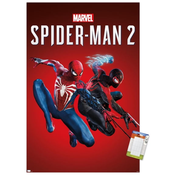 Marvel's Spider-Man 2 - Key Art Wall Poster, 22.375" x 34"