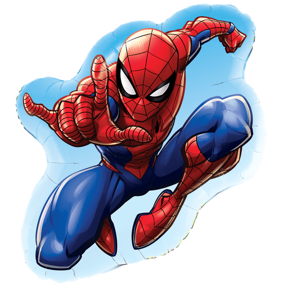 Marvel's Spider-Man Colorful All Occasions and Ages 35" Foil Balloon