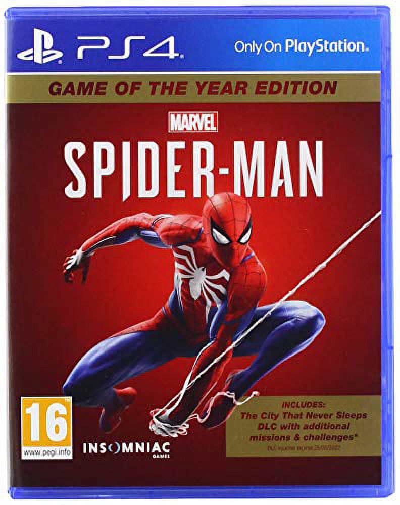 Marvel's SpiderMan Game Of The Year Edition (PS4)