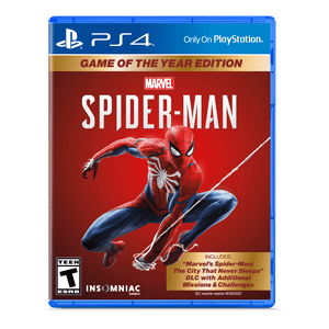 Sony Marvel's Spider-Man: Game of the Year Edition