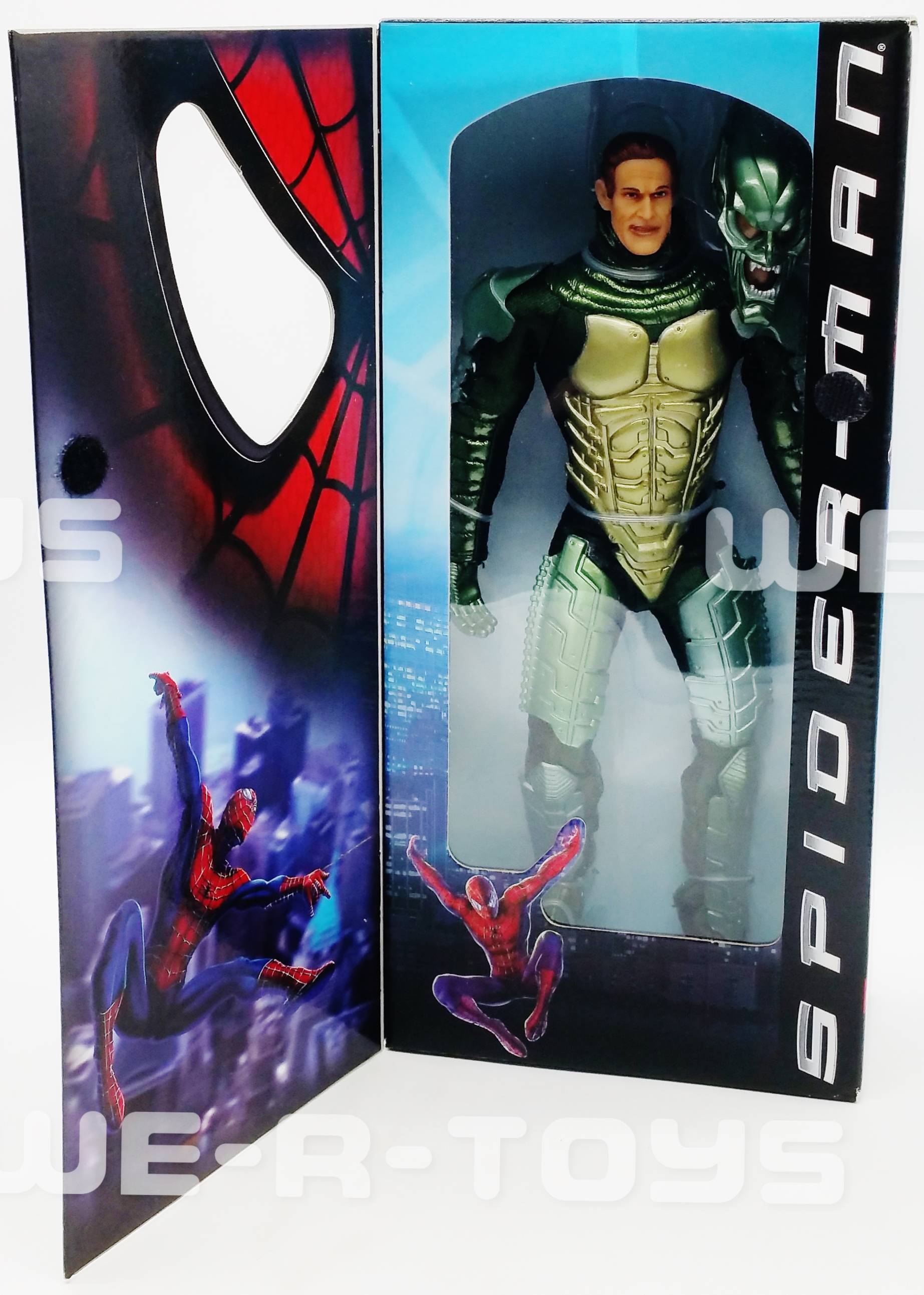 Marvel's SpiderMan Green Goblin 12" Figure Toy Biz 2001 43762 NRFP