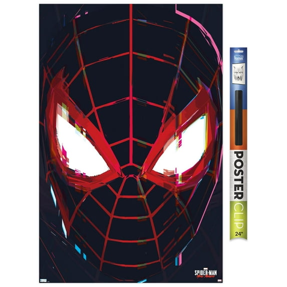 Marvel's Spider-Man: Miles Morales - Face Wall Poster, 22.375" x 34"
