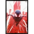thumbnail image 1 of Marvel's Spider-Man: Miles Morales - Falling Wall Poster, 22.375" x 34", Framed, 1 of 3