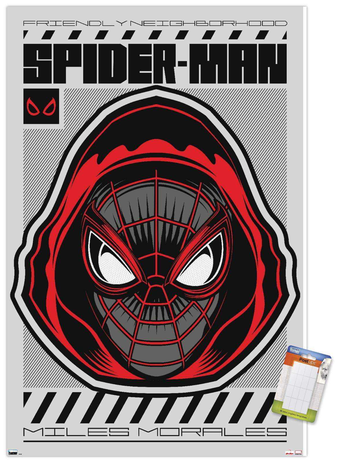 Marvel's Spider-Man: Miles Morales - Friendly Neighborhood Wall Poster, 14.725" x 22.375"