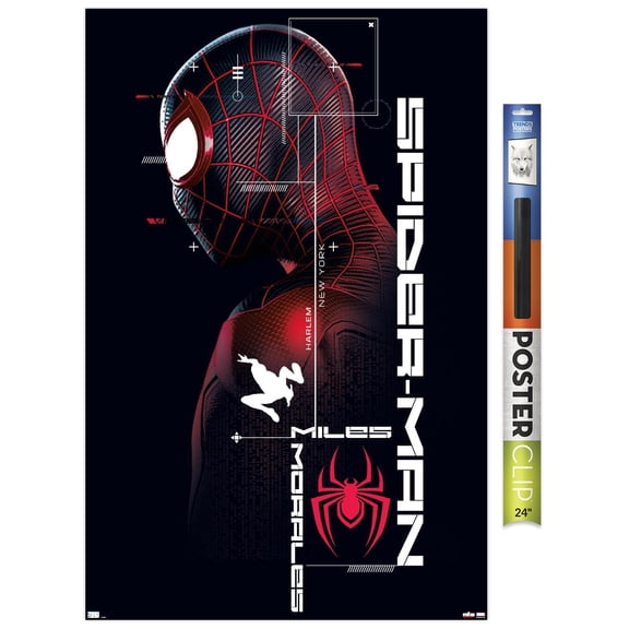 Marvel's Spider-Man: Miles Morales - Miles Wall Poster, 22.375" x 34"