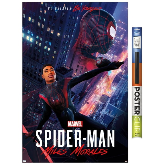 Marvel's Spider-Man: Miles Morales - Pose Wall Poster, 22.375" x 34"