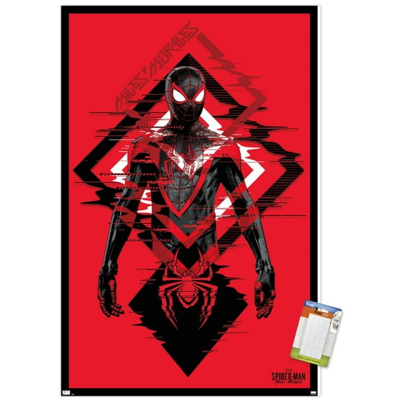 Marvel's Spider-Man: Miles Morales - Suit Wall Poster, 22.375" x 34"