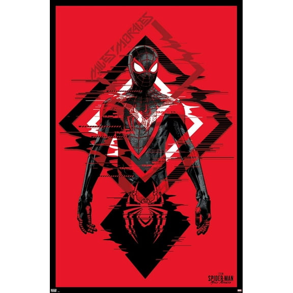 Marvel's Spider-Man: Miles Morales - Suit Wall Poster, 22.375" x 34"
