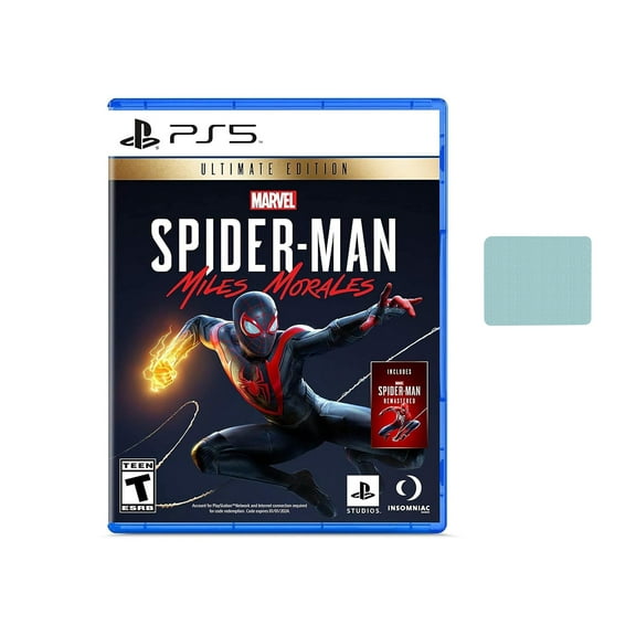Marvel's Spider-Man: Miles Morales Ultimate Edition - PlayStation 5 + Mazepoly Cleaning Cloth