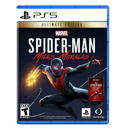 Marvel's Spider-Man: Miles Morales Ultimate Edition - PlayStation 5 + Spider-Man Remastered