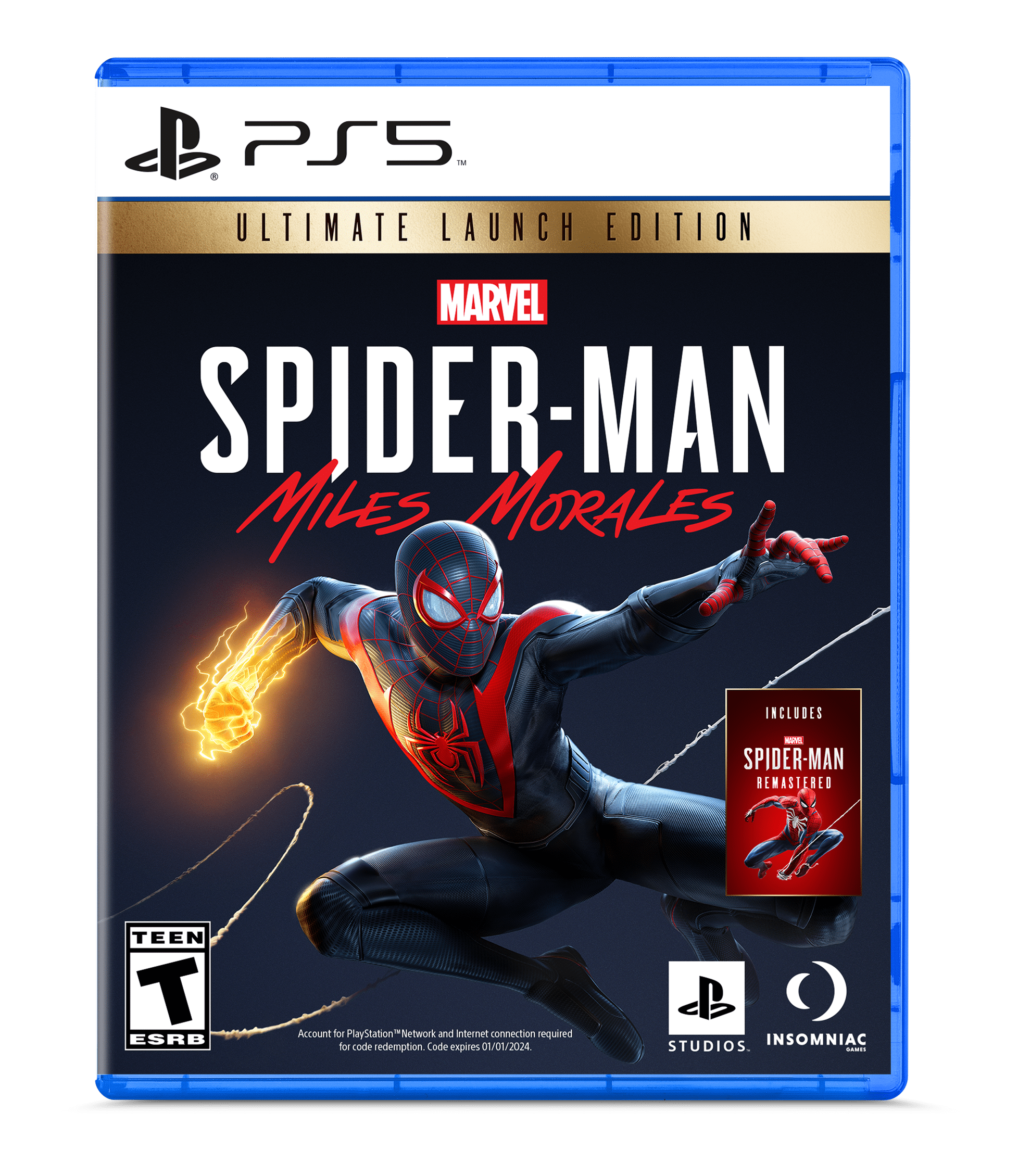 Marvel's Spider-Man: Morales Ultimate Launch Edition, Sony, 5, 3006163 - Walmart.com